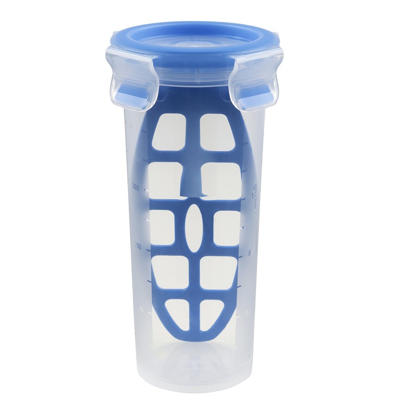 EMSA Clip & Close 508555 Round Mixing Cup with Lid,