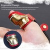 Leather Archery Thumb Ring Archery Finger Protector Guard for Traditional