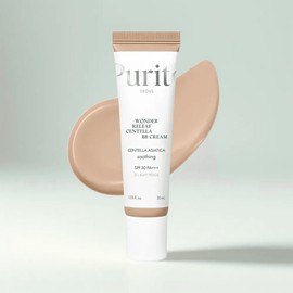 Anjumain Purito Wonder Relief Centella BB Cream 30ml × #21 Light Beige × 1 / 퓨리토 원더 릴리프 센텔라 비비크림 30ml × #21호 라이트 베이지 × 1개