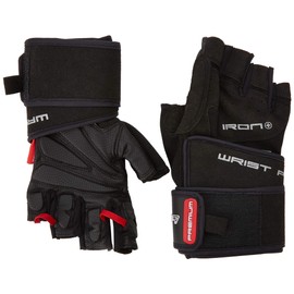 Chiba Unisex's Premium Iron II Glove, Black, Small
