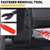 Qovydx 42Pcs Plastic Rivet Gun Set with 40Pcs 4Sizes Nylon