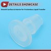 HEROFFIX 4 Pcs Aquarium Plastic Hose Barb Fitting 7/32" Barb