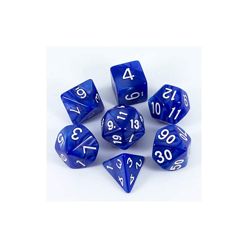 BOBOZHONG Polyhedral Dice,7PCS Layered Polyhedral D&D Dice,for Dungeons and Dragons