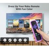 3Pack Case for Roku Remote, Cover for Roku Voice Remote/Hisense/TCL
