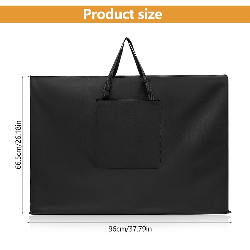 PCXWTLN A1 Art Portfolio Case, Black Artist Portfolio Carrying Case