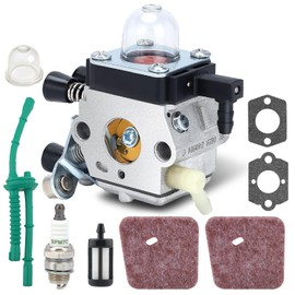 Panari FS55R Carburetor for STHIL FS55 FS38 FS45 FS45C FS46 FS46C FC55 Edger HS45 FM55RC Hedge Trimmer C1Q-S186 C1Q-S186A,STHIL Weed Eater Carburetor