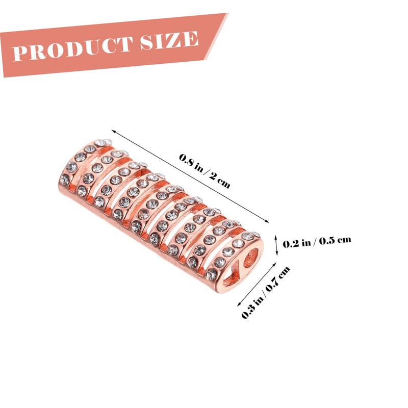 Gatuida 10pcs Decorative Watchband Connectors Watch Accessories for Easy Install