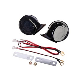 YOURS y606-008 Prius 60 Series Compatible Custom Sound Horn PRIUS Treble Bass 2-Piece Set Custom Sound Horn Horn Set External Horn Wiring Set (2) S
