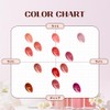 INGA Water Glow Lip Tint, Rich Salmon, Rich Salmon Color,