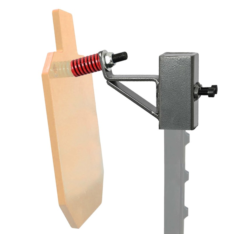 T Post Target Hanger, Target Stand Base, Adjustable Height Steel
