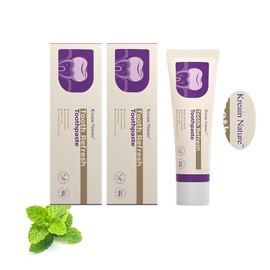 Tooth Refresh Toothpaste, Fresh Breath Formula Whitening Hydroxyapatite Toothpaste, Natural Oral Care & Enamel Repair, Helps Remove Coffee, Tea & Wine Stains, 3.5 Oz Tube, 2 Pack