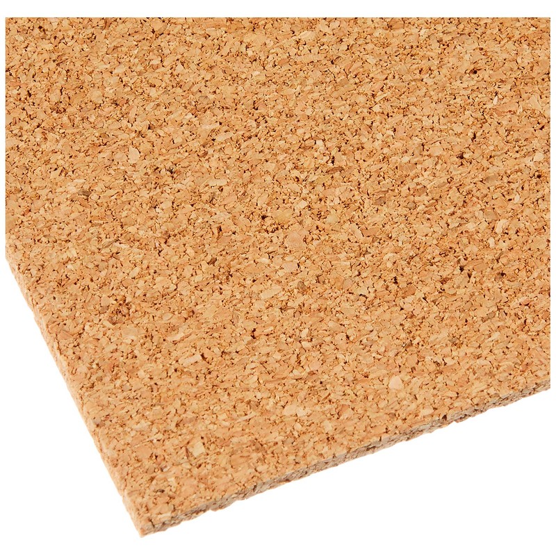 GLOREX Cork Board, Natural, 20 x 30 x 0.3 cm