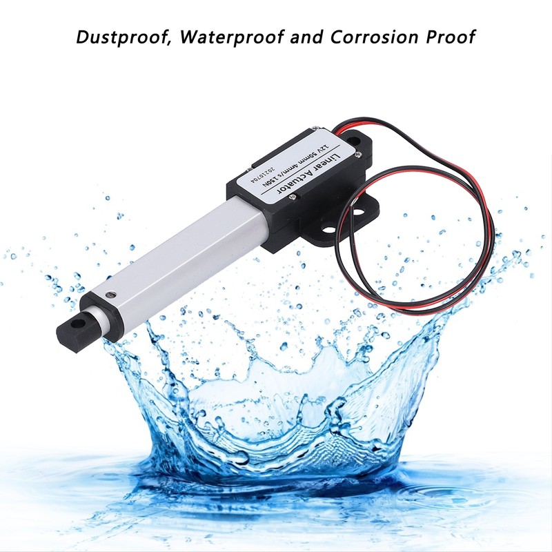 Linear Actuator 50mm 12v DC Low Noise Internal Limit Switch