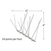 Nixalite Pigeon Spike Stainless Steel Bird Spikes (12 Ft, 6-2