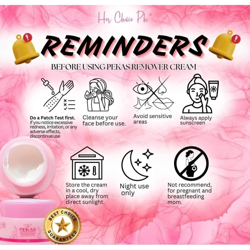 her choice ph Pekas Cream