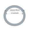 Bokwin 5Pcs Blender Gasket Grey Rubber Gasket Seal Replacement Compatible