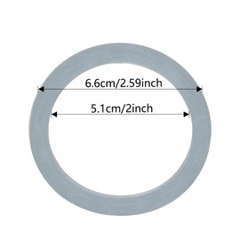 Bokwin 5Pcs Blender Gasket Grey Rubber Gasket Seal Replacement Compatible with Osterizer and Oster Blender Models