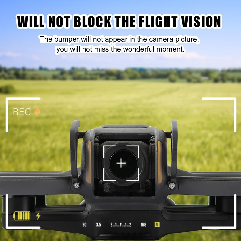 2pcs Gimbal Bumper for DJI Avata 2, Aluminum Alloy Gimbal