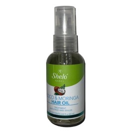 Sheló NABEL Coco and Moringa Hair Oil, Anti-frizz 2.20 fl oz.