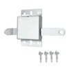 QZATTCAEN Garage Door Side Lock Inside Deadlock for Most Garage