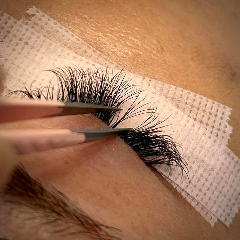 Ready-to-Use 5D Volume Eyelash Fans (Pack of 500) D-Curl CC