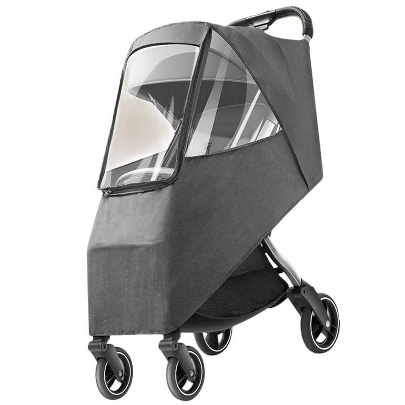 Stroller Rain Cover,Universal Travel Weather Breathable Baby Stroller Rain Cover