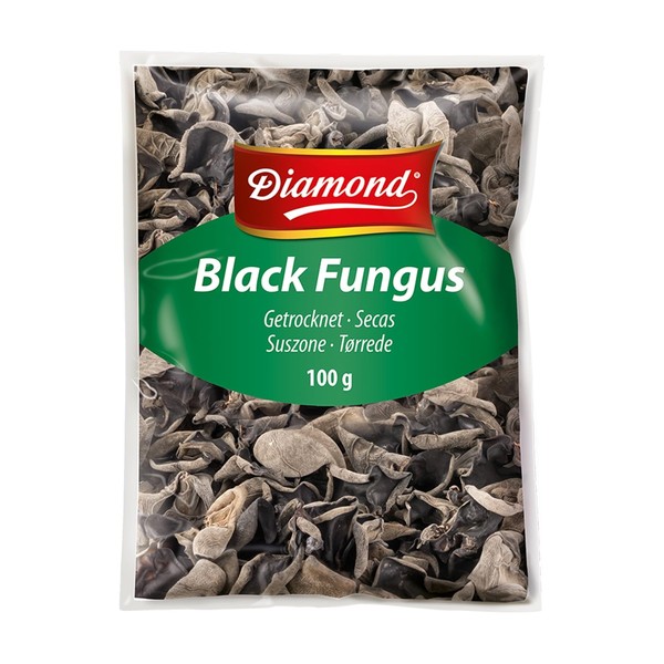 Diamond Diamond Mu Err Pilze / Black Fungus, getrocknet, 100g,