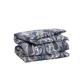 GANT Key West Paisley Single Duvet, Sateen Blue, 135 x 200 cm