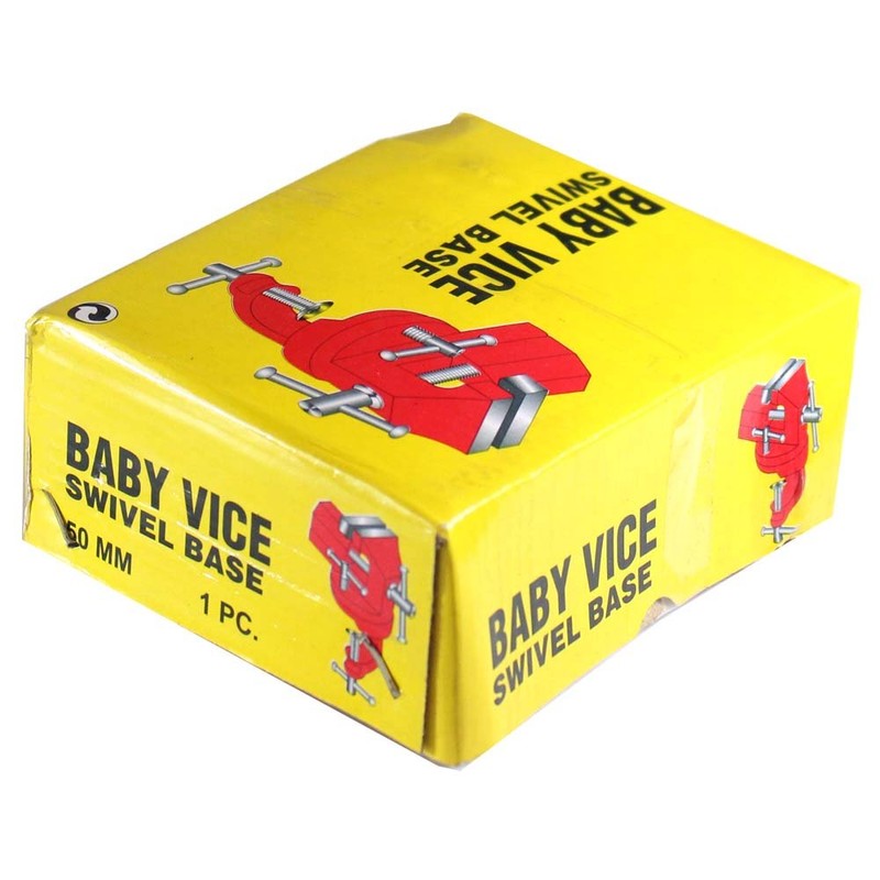 BENCH WIZARD Swivel Base Table Vise | Dual Texture Jaws