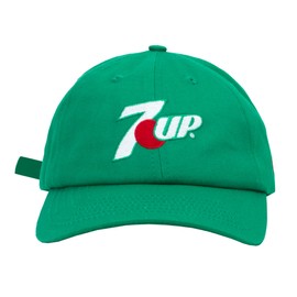Odd Sox, 7Up Logo, Green, Adjustable Strap Back Dad Hat, Cap, One Size