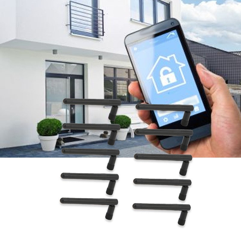 10Pcs Antenna SMA Male Inner Pin Omnidirectional High Gain Rotatable