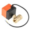 Electric Motorized Ball Valve, AC 220V G3/4" DN20 2 Way