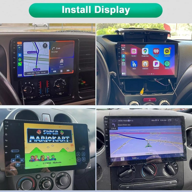 For Toyota 4Runner 2003-2009 Apple CarPlay Android 13 64G Car