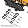 8pcs Metal Front Rear Bumper Trailer Hook for 1/24 RC