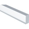 Acrylic Extruded Rectangular Bar, Clear, 72" x 1/4" x 3/8"