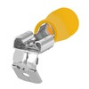 Heschen male multi-stack disconnector spade crimp terminal yellow, PBDD-L, 100