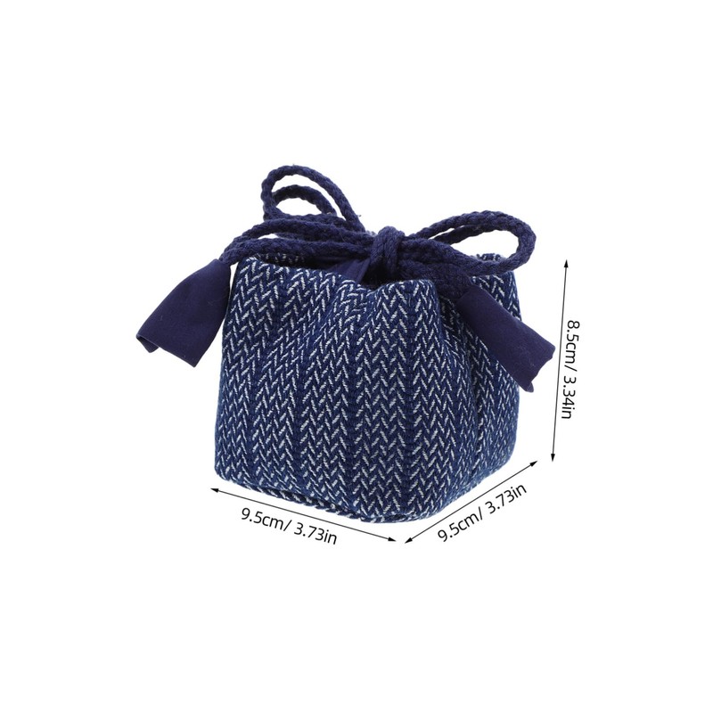 FOMIYES Makeup Bag for Girls Denim Multi-Function Pencil Case Ladies