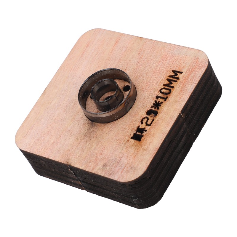 Leather Cutting Die 20x10mm Circular Ring Shape Punch Cutter Craft