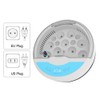 9 Eggs Incubator with Temperature Display, Egg Candler Light and