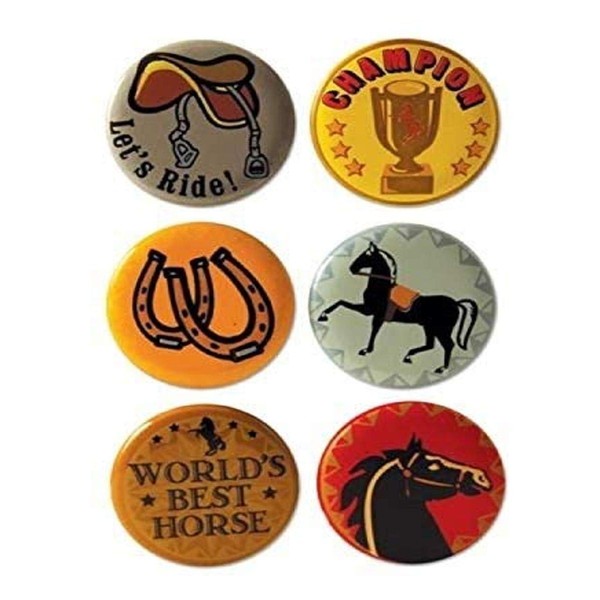 Karen Foster Design Scrapbooking Image Brads, Equestrian