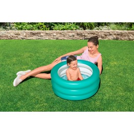 Bestway | Triple Ring Inlatable Kids Play Pool, Swimming Pool Toys, Water Pool Toys, Inflatable Baby, Kids Pool for Outdoors