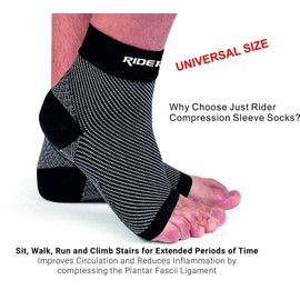 Just Rider Cotton 4 Ways Stretch Ankle Sleeve Socks For Man & Woman With Open Toe CAN WE WARE AS SOCKS DURING DAILY ACTIVITIES AND TRAVEL