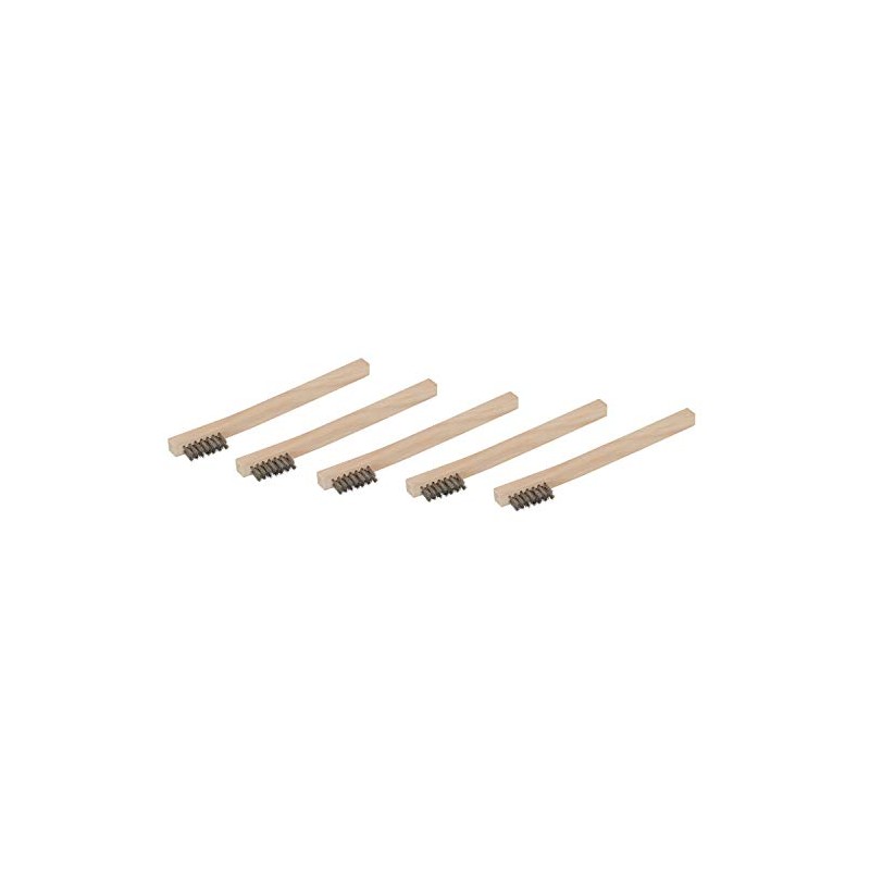 Steelman Stainless Steel 1200-Bristle Count Wire Brush for Mechanics and