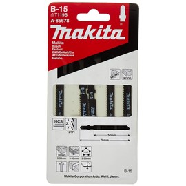 Makita A-85678 Universal Fitting Jigsaw Blades - Basic Cut Wood