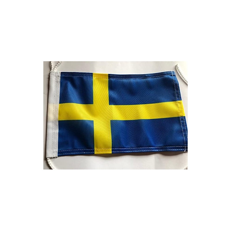 Swedish Flag 40 x 60 cm Premium Quality Boat Flag