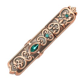 Estuche para Agujas de Coser, Caja de Almacenamiento de Agujas de Coser Vintage Portátil para Bordado, Herramientas de Costura Manuales DIY para Accesorios de Costura, Alfileres y Agujas (Oro Rosa)