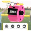 8 Pack Hand Tally Counter 4 Digit Mechanical Palm Click