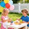 YOFOTHS Kids Silicone Tea Party Set, Pretend Play Tea Set