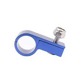 Autobahn88 Billet Aluminum Hose Clamp P-Clip, for Braided Fuel Hose AN6, Hose OD=14.3mm (0.56")