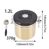 Sealed Sealed Coffee Canister 304 Stainless Steel Coffee Storage Tank